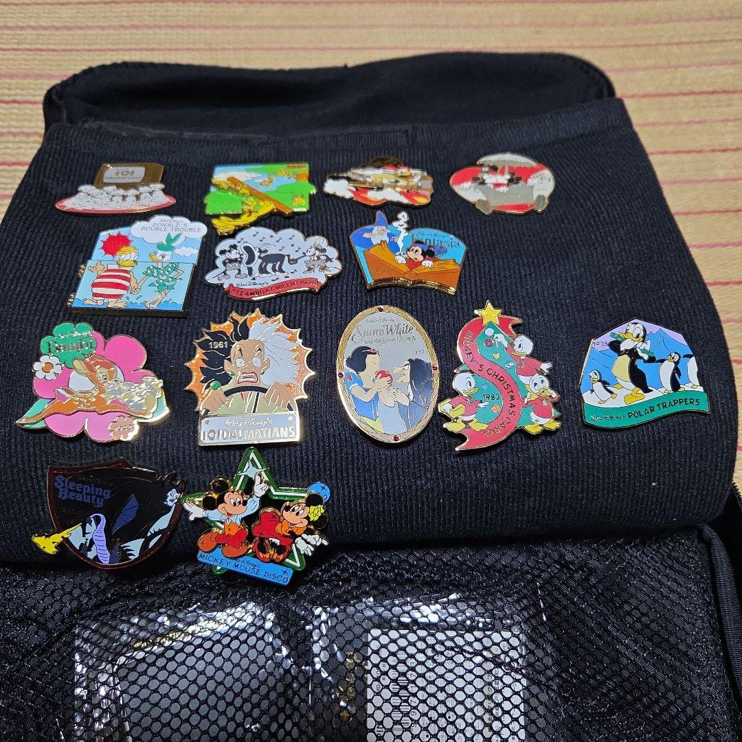 ディズニーピンバッチバックごと