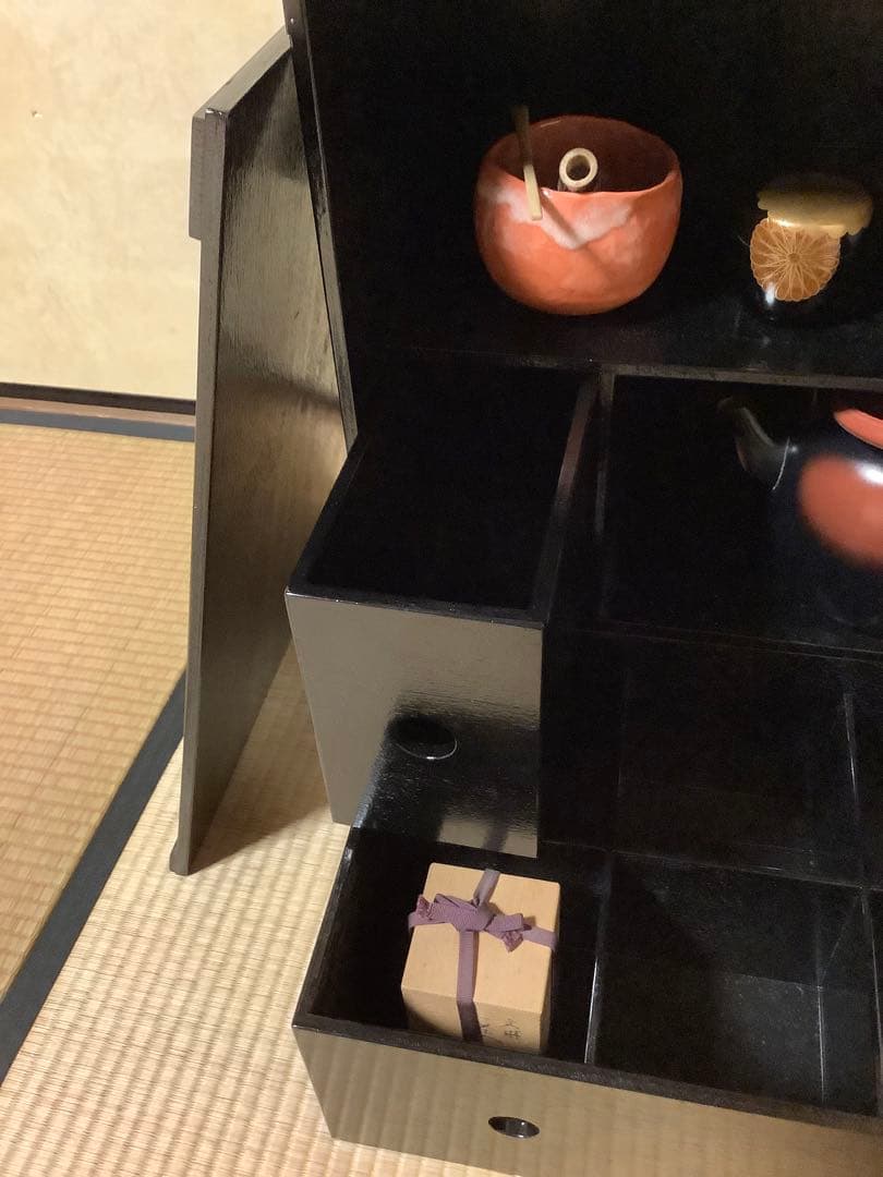 茶道具　道具収納箱