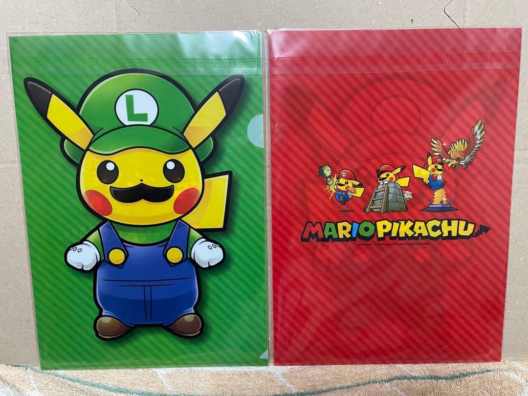 ポケモンセンター クリアファイル ポケモン×マリオブラザーズ