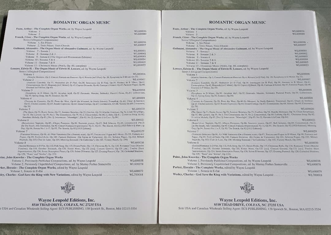 フランク　楽譜　オルガン