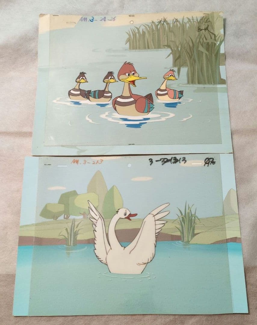 最終値下げ❤️アンデルセン物語「みにくいあひるの子」セル画