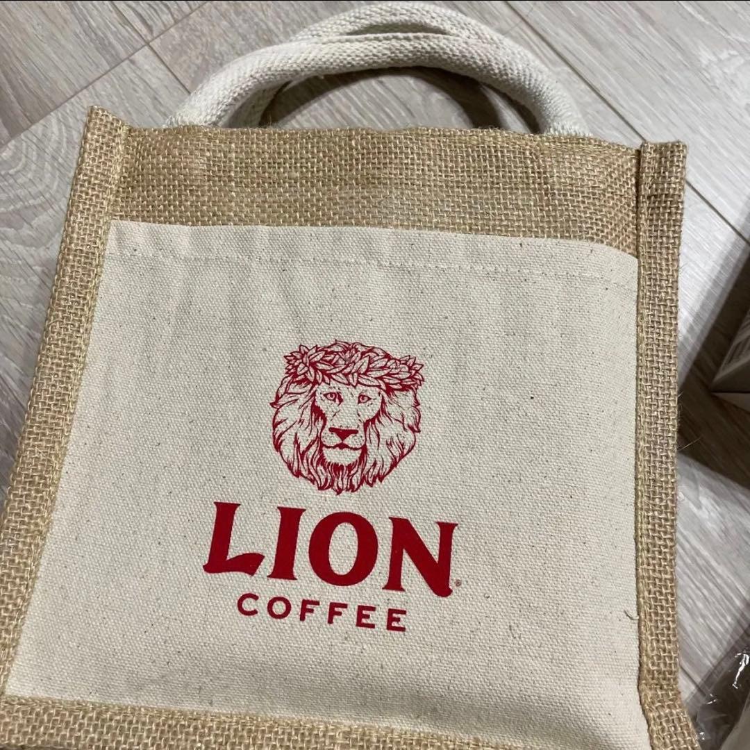 ライオンコーヒー　ドリップコーヒー　タンブラー　バッグ　グッズセット　福袋