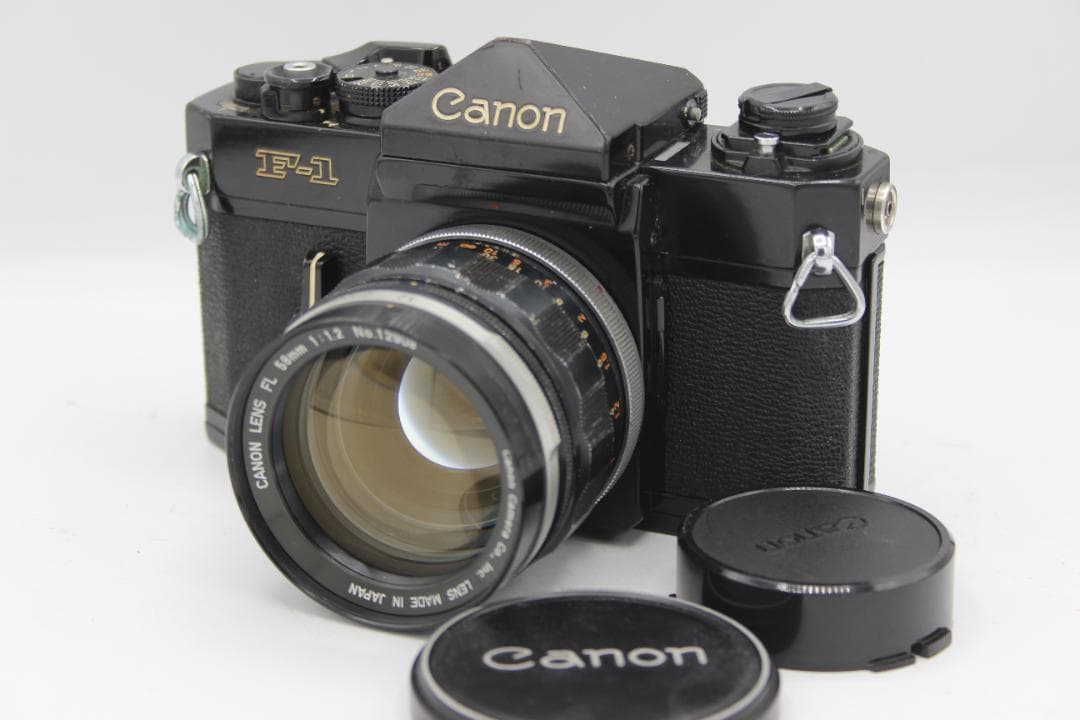キャノン Canon F-1 フィルム一眼レフカメラ FL 58mm レンズ