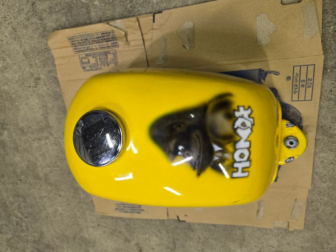 ホンダ ゴリラ タンク イエロー