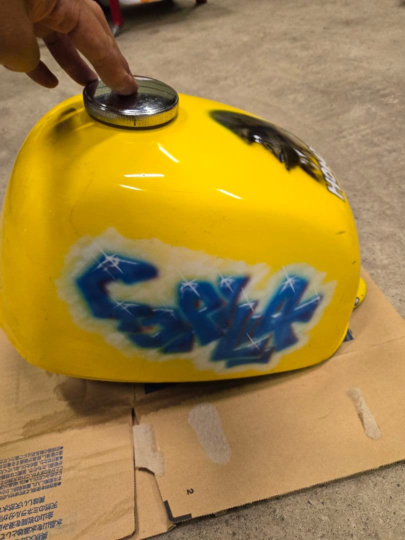 ホンダ ゴリラ タンク イエロー