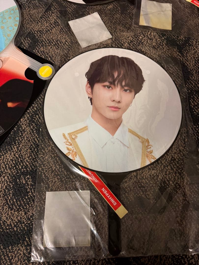 ENHYPENジョンウォン うちわ 11本+デコステッカー修正ステッカーセット