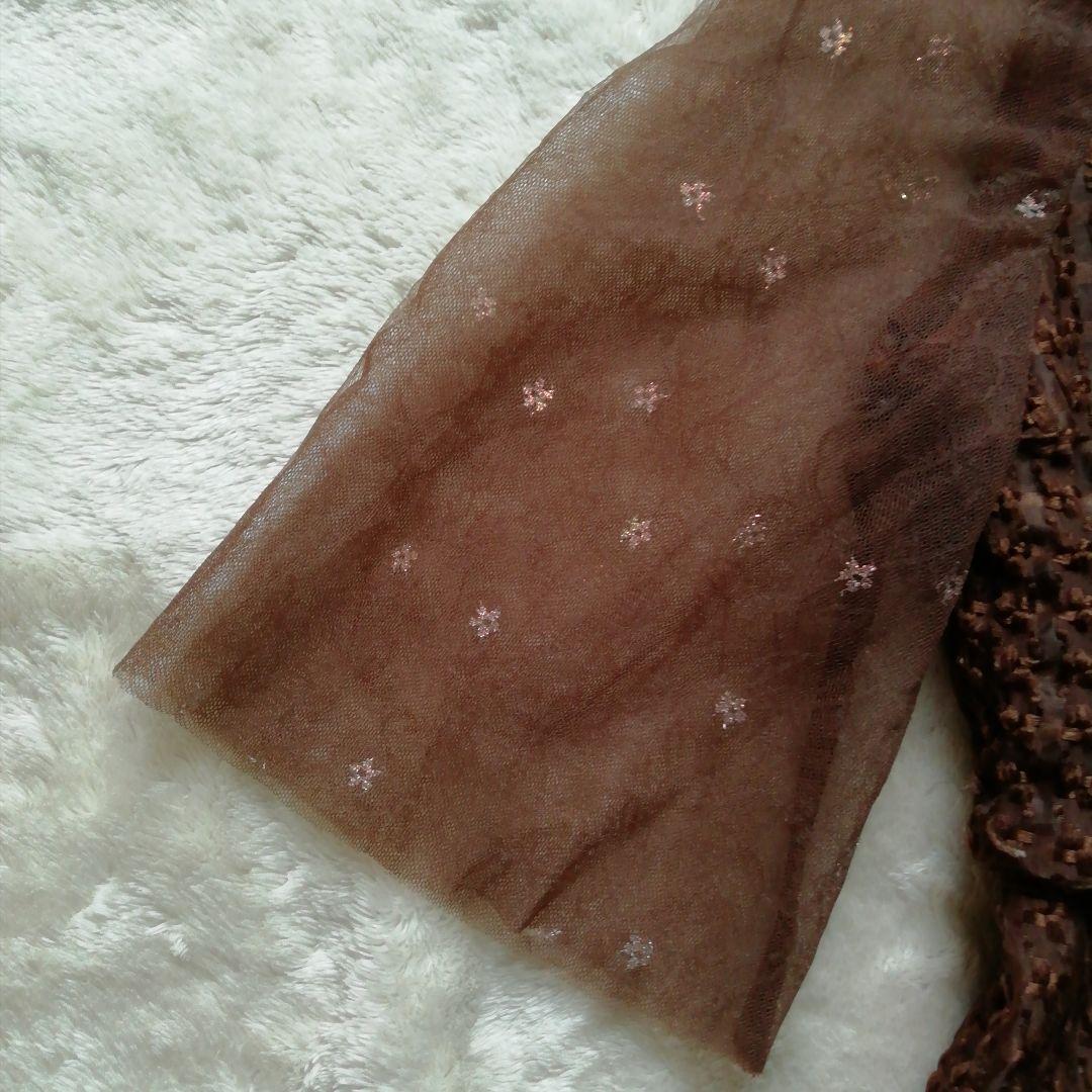 Leja ワッフルワンピース ロング ドレス 結婚式 オケージョン フレア S