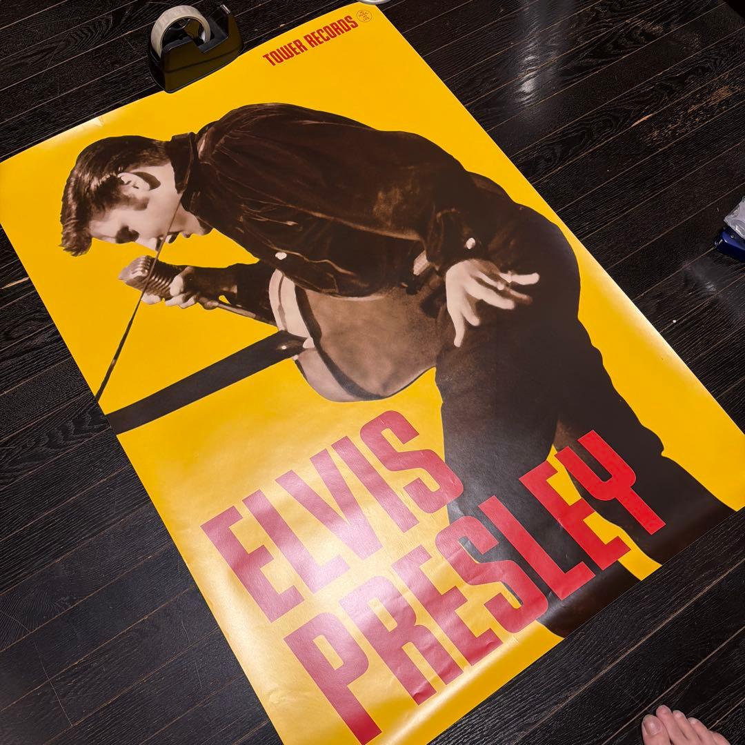 エルビス　プレスリー　タワーレコード　超特大　B1サイズ　ポスター