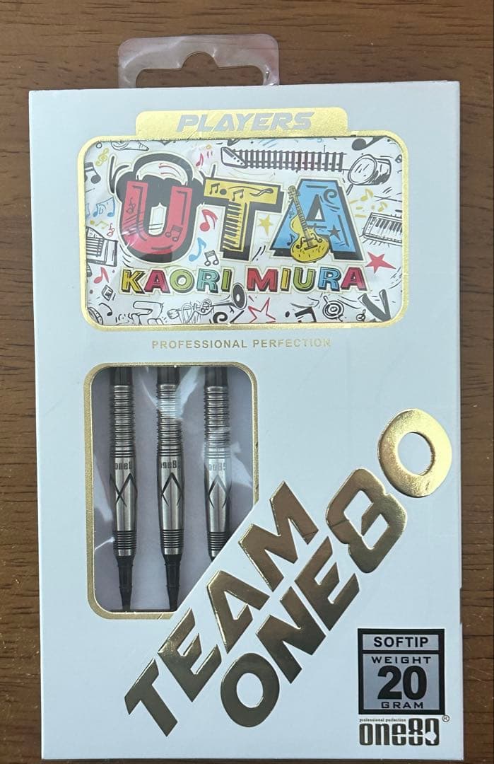 ダーツ　バレル　三浦歌織選手 UTA 20g