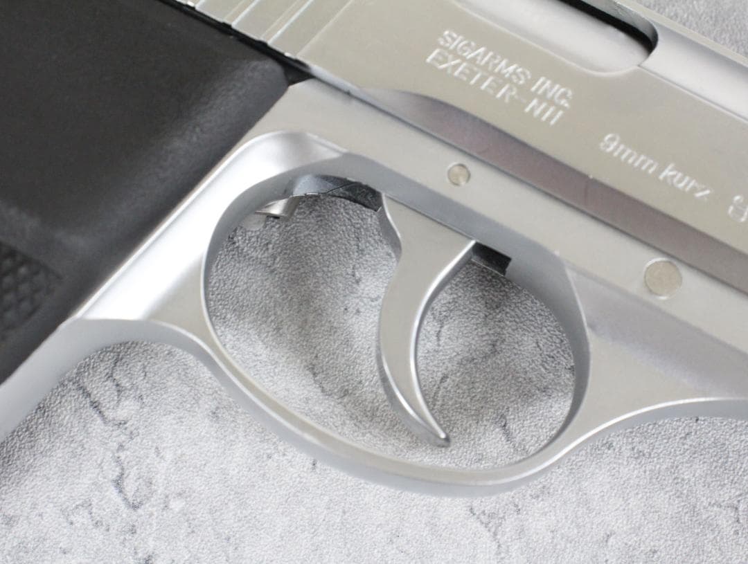 ▲KSC SIG SAUER P230SL シルバー ガスブローバック JASG