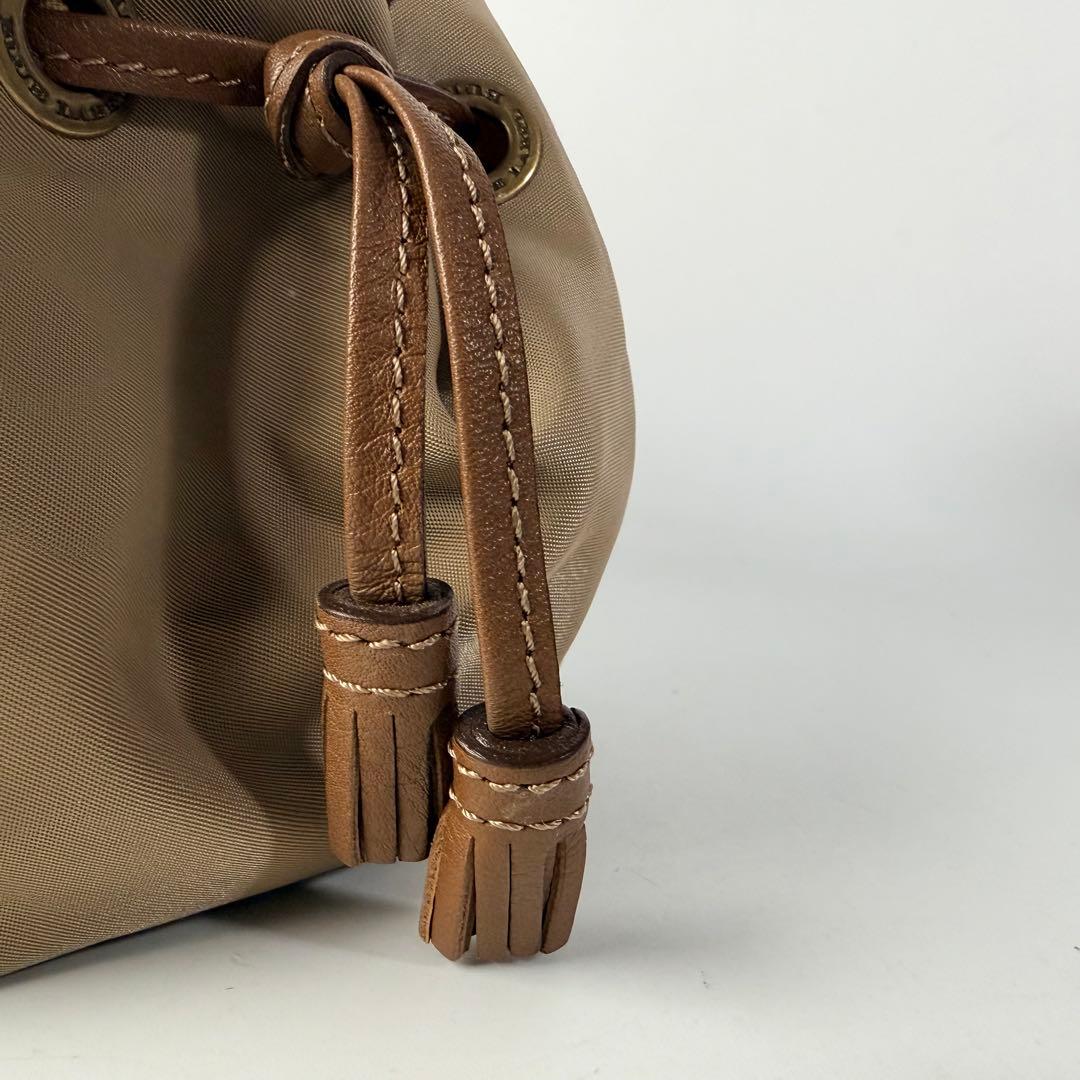 アルビバーバリーブルーレーベル ワンショルダーバッグ ホースロゴ金具