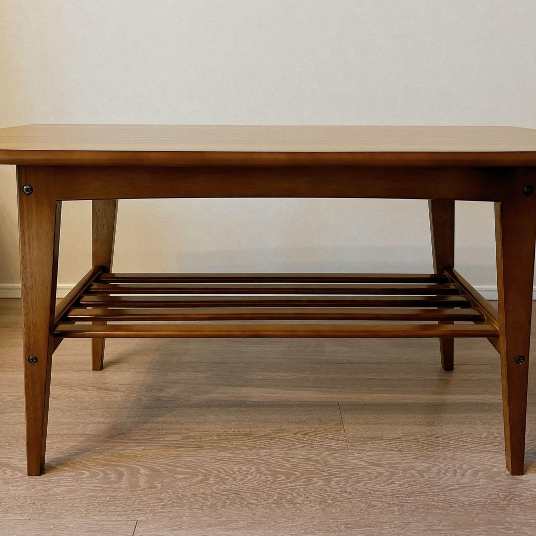 美品 カリモク60 リビングテーブル 小 ウォールナット 生産終了